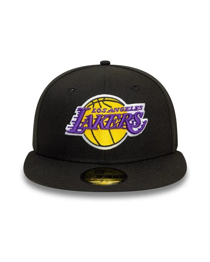 Gorra new era negra lakers essential 59fifty loslak
