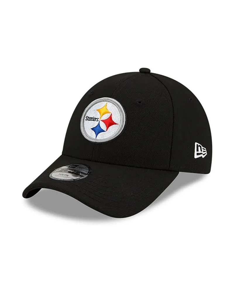 Gorra new era negra pittsburg steelers youth league