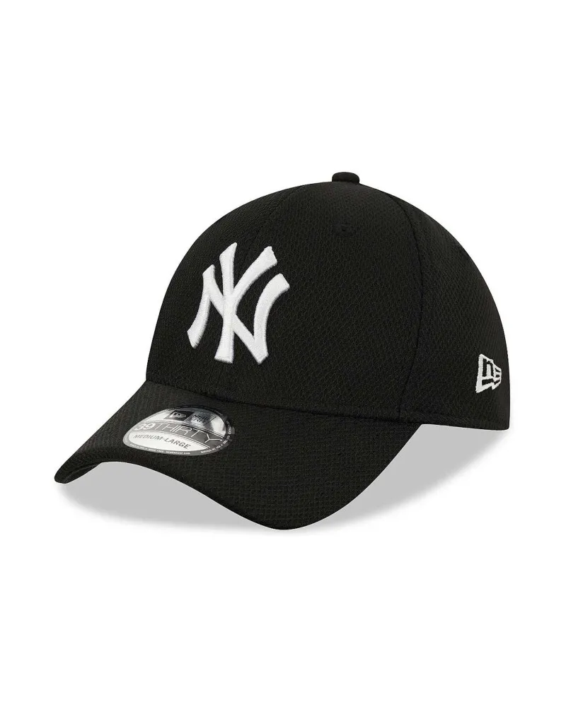 GORRA NEW ERA NEGRA TRUCKER LOGO YANKEES BORDADO FRENTE VISERA CURVA