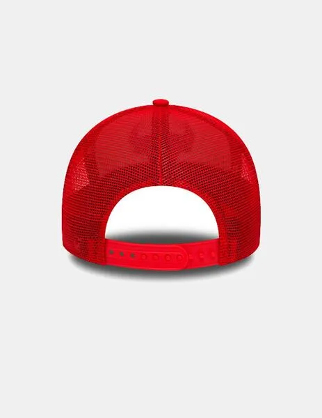 GORRA NEW ERA TRUCKER COLOR BLOCK CHIBUL  WHITE/RED