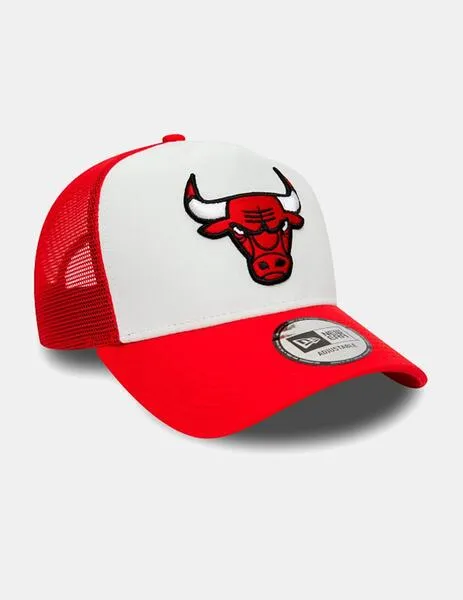 GORRA NEW ERA TRUCKER COLOR BLOCK CHIBUL  WHITE/RED