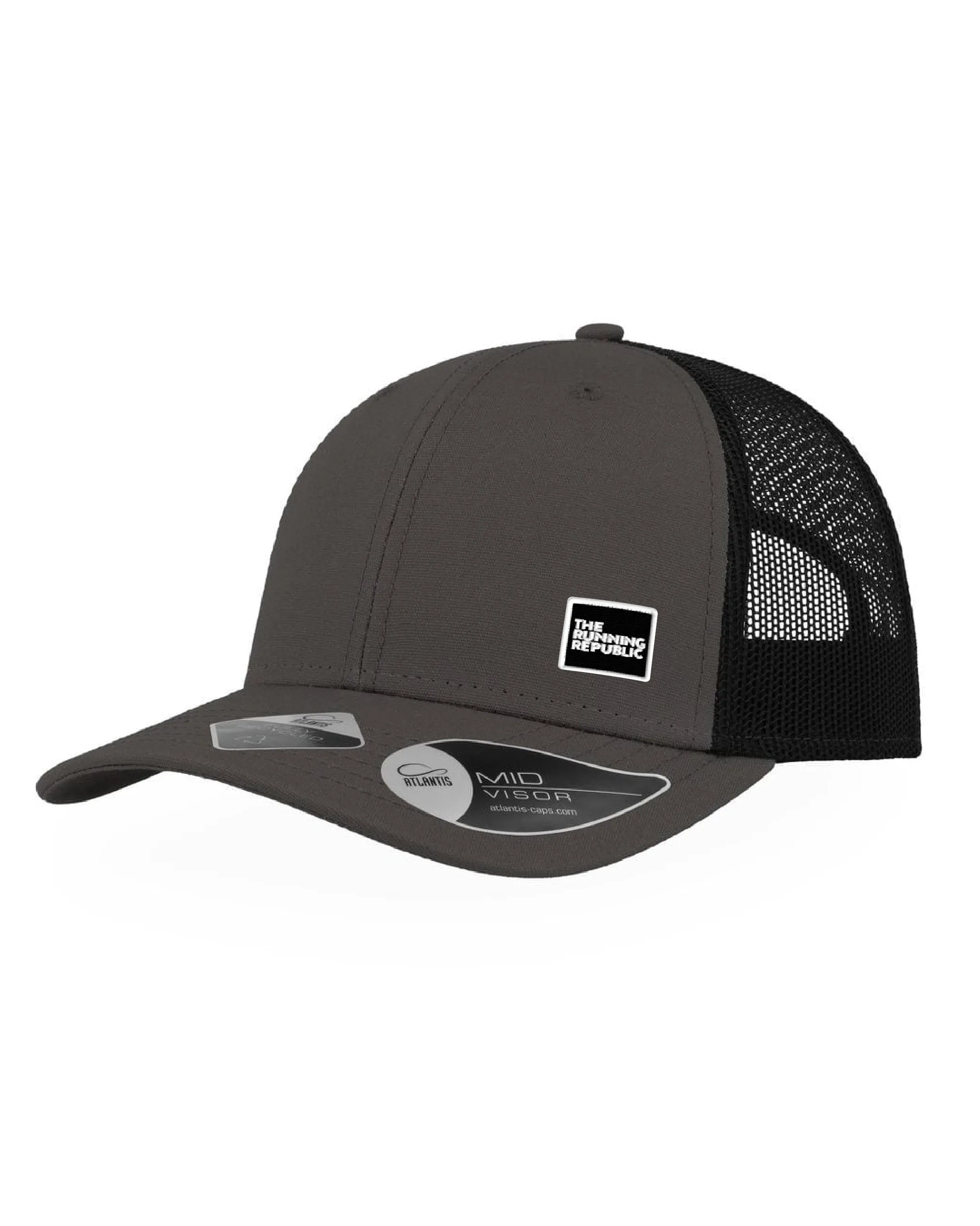 GORRA RECYCLED POLYESTER TRUCKER "TRR" (ONE SIZE)  GREY