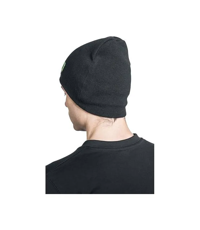 Green Day Gorro Punto Negro Logo Verde Licencia Oficial RockOff GDBEAN01
