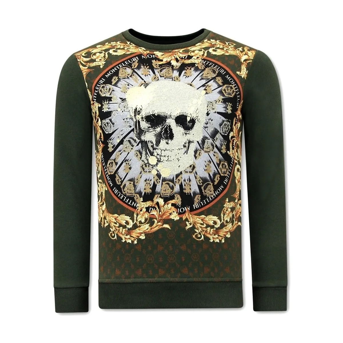 Hombre Skull Strass