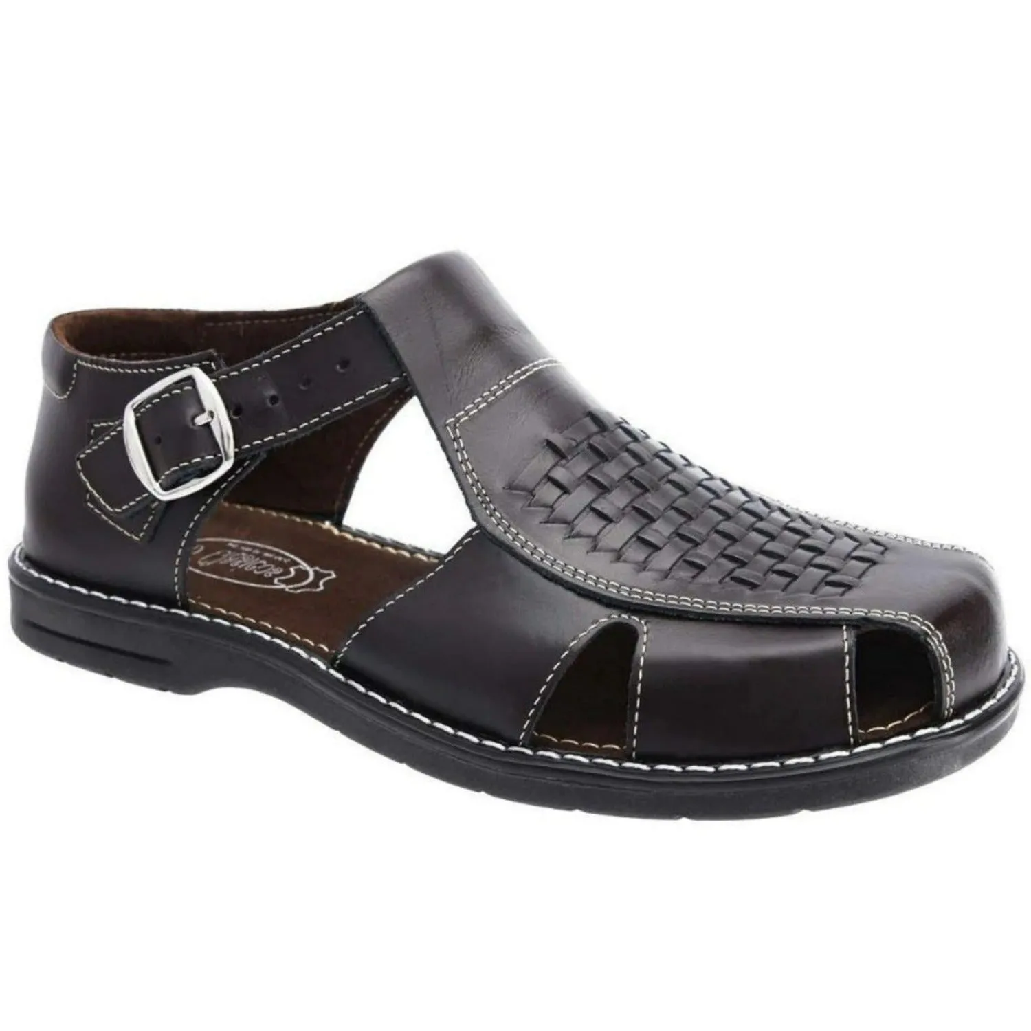 HUARACHE DE CUERO ARTESANAL DE VESTIR FINO IMP31271