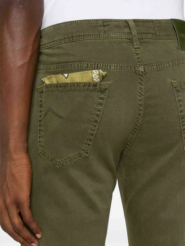 JACOB COHEN JEANS BOOTCUT  VERDE