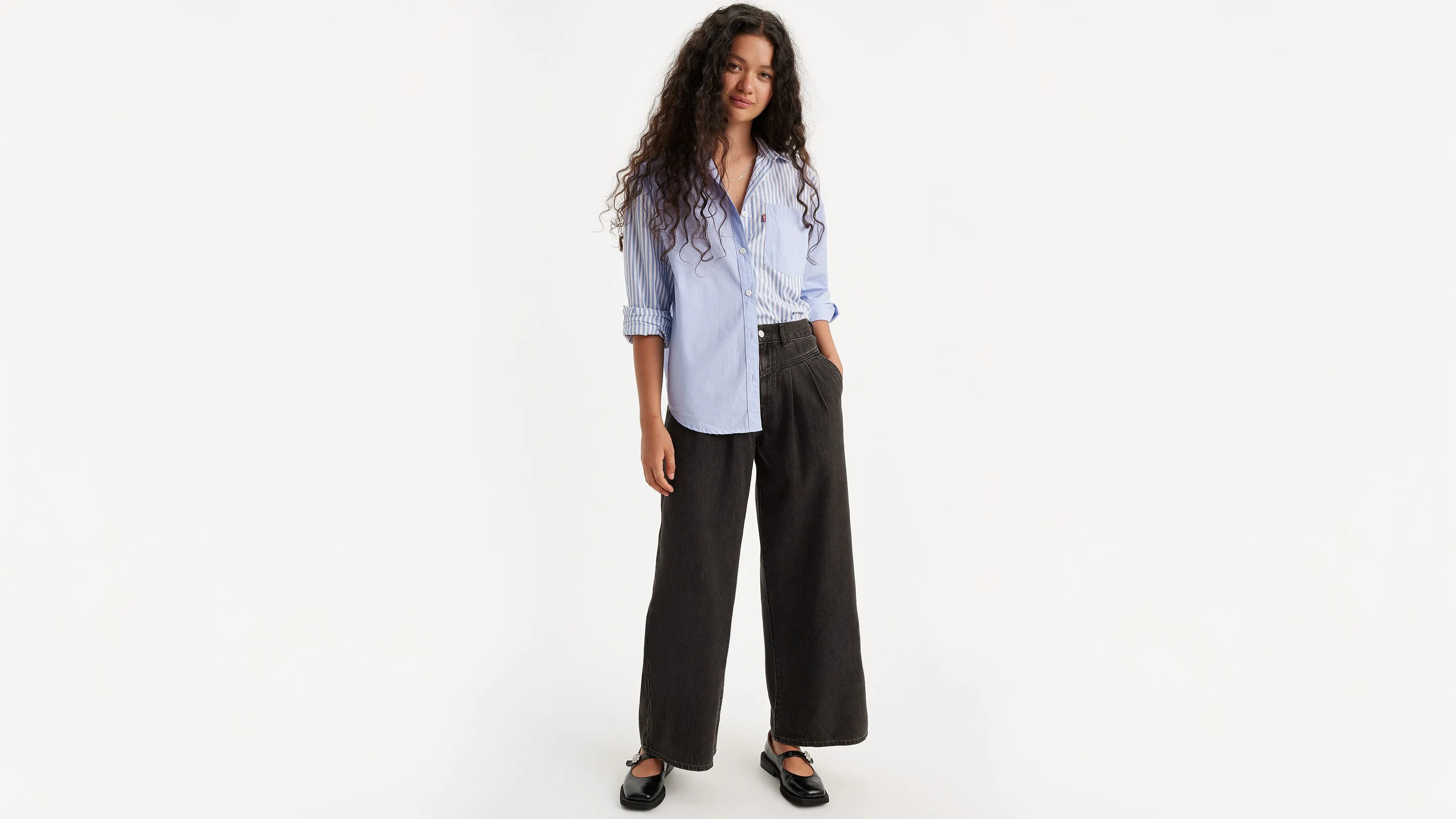 Jeans Anchos Lightweight