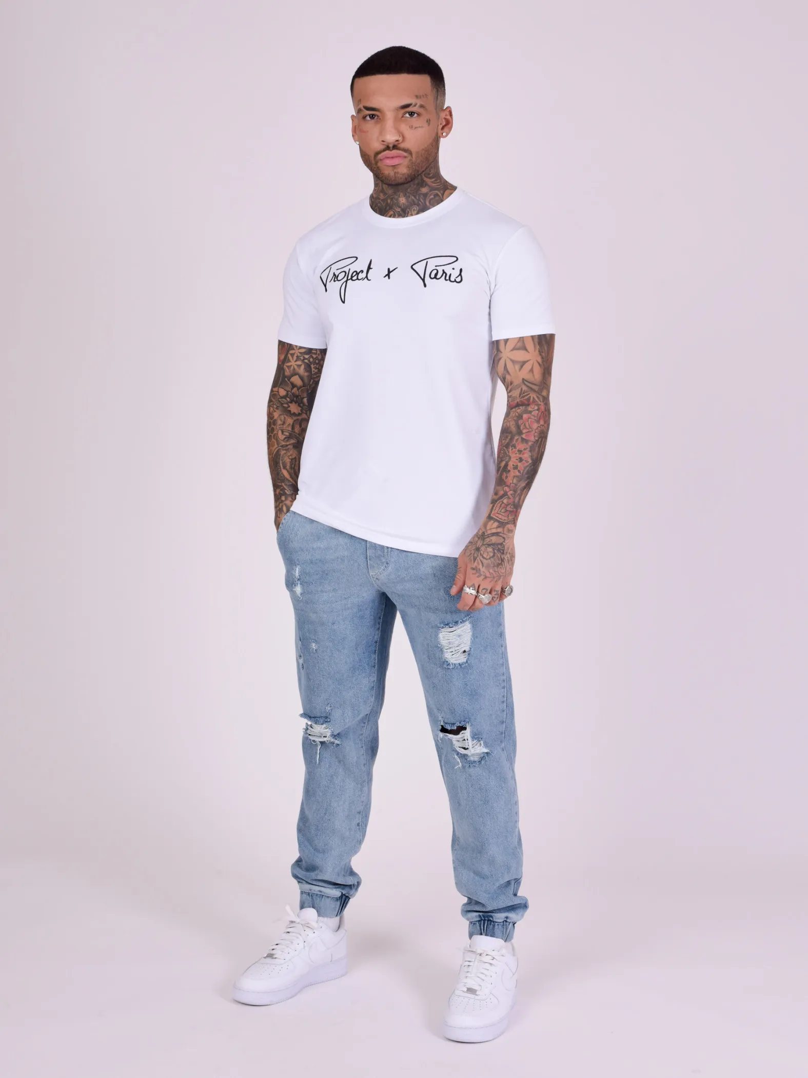 Jeans jogger rotos