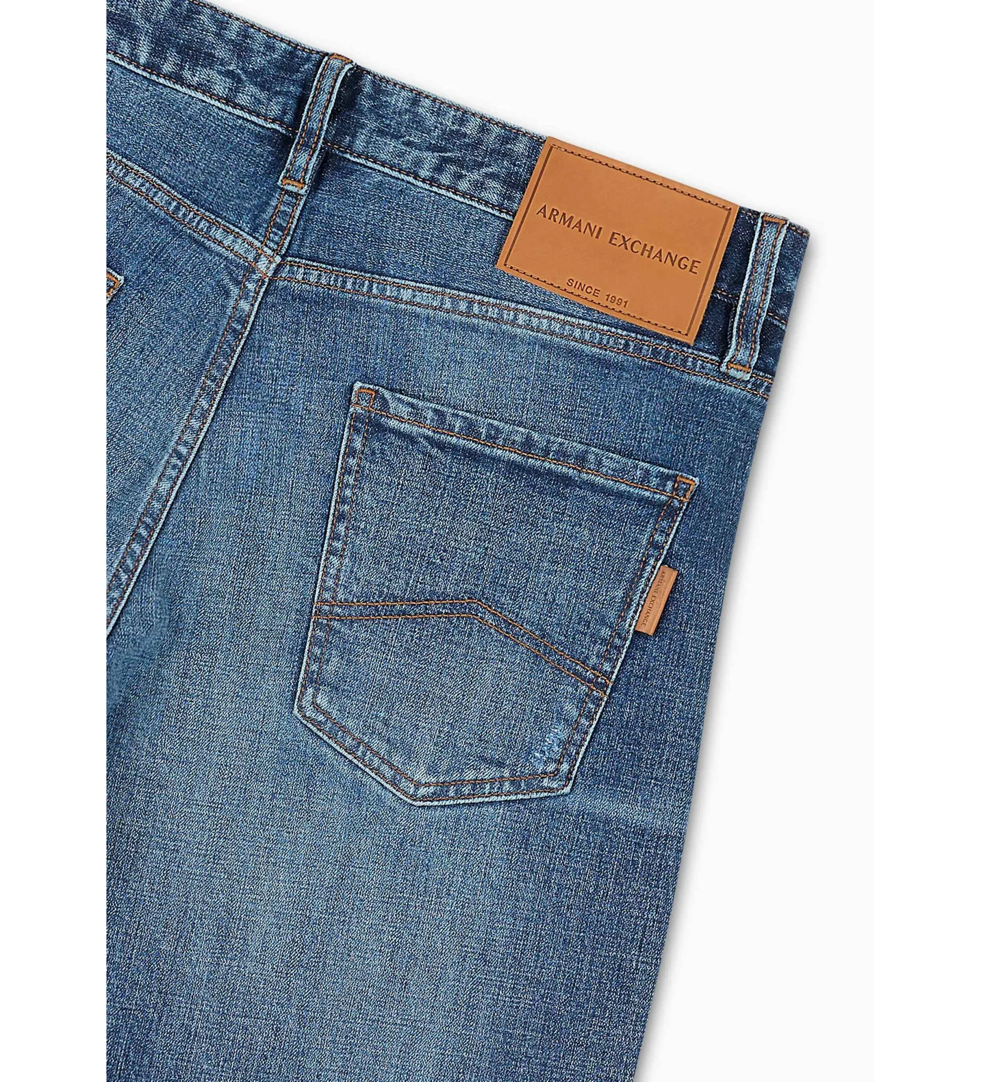 Jeans slim azul