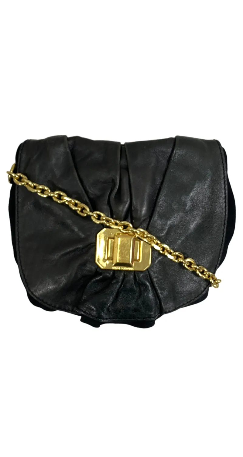 JUICY COUTURE Bandolera Cuero Negra