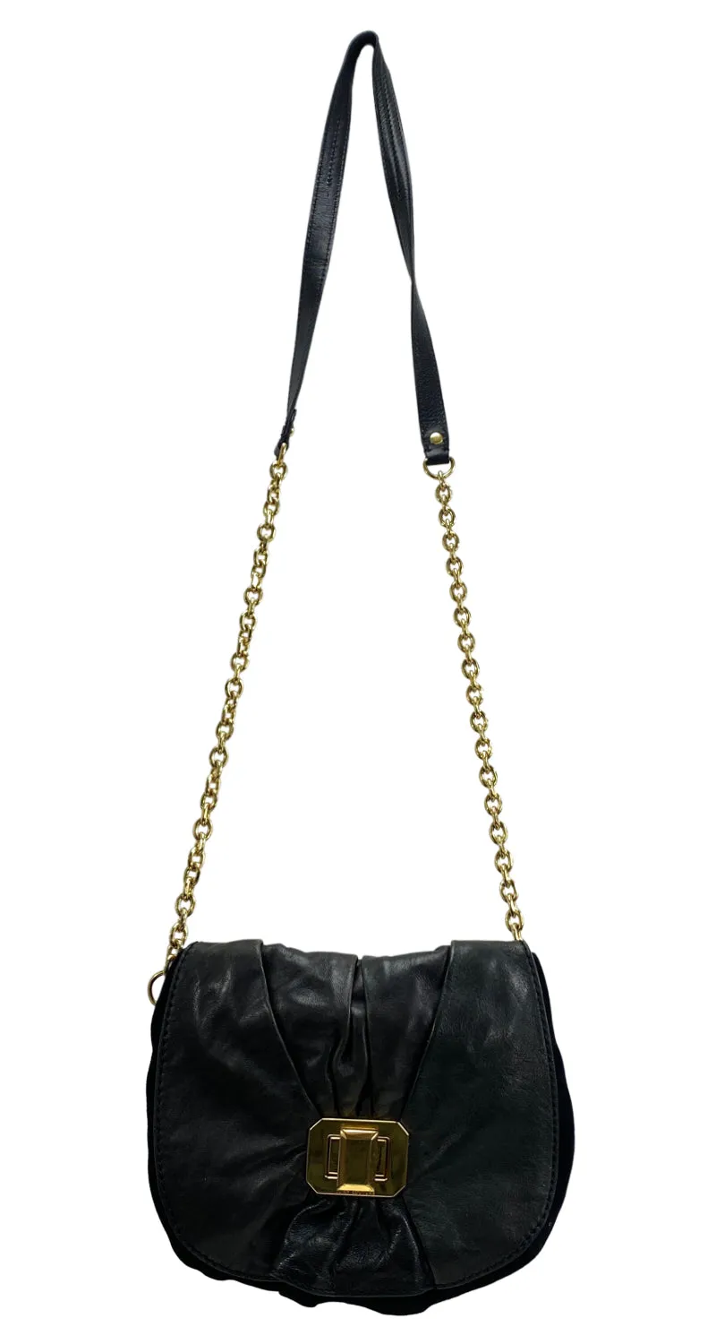 JUICY COUTURE Bandolera Cuero Negra