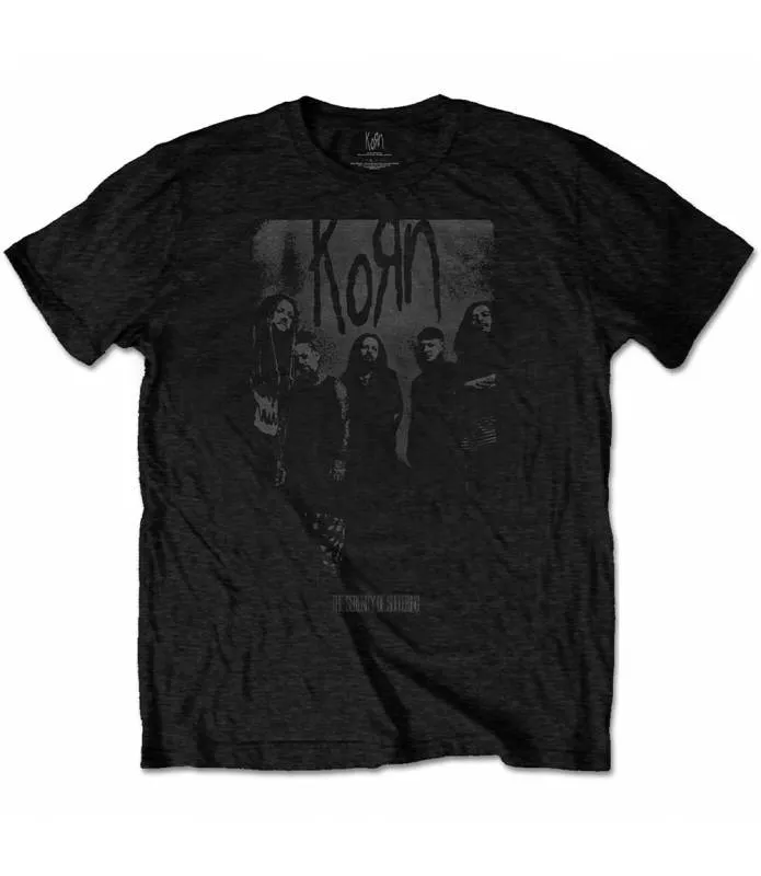 KORN KNOCK WALL CAMISETA MANGA CORTA LICENCIA OFICIAL MEN TSHIRT KORNTS06MB
