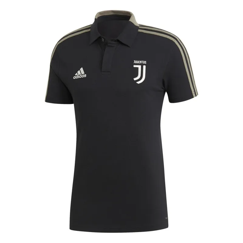 La Juventus de polo de representación de color negro Adidas 2018/19
