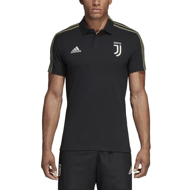 La Juventus de polo de representación de color negro Adidas 2018/19