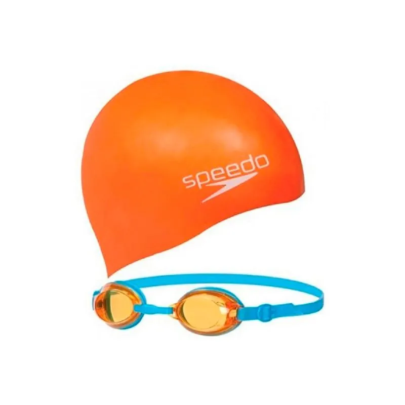 Lentes Natacion Unisex Speedo Jet Junior Swim Set Assorted