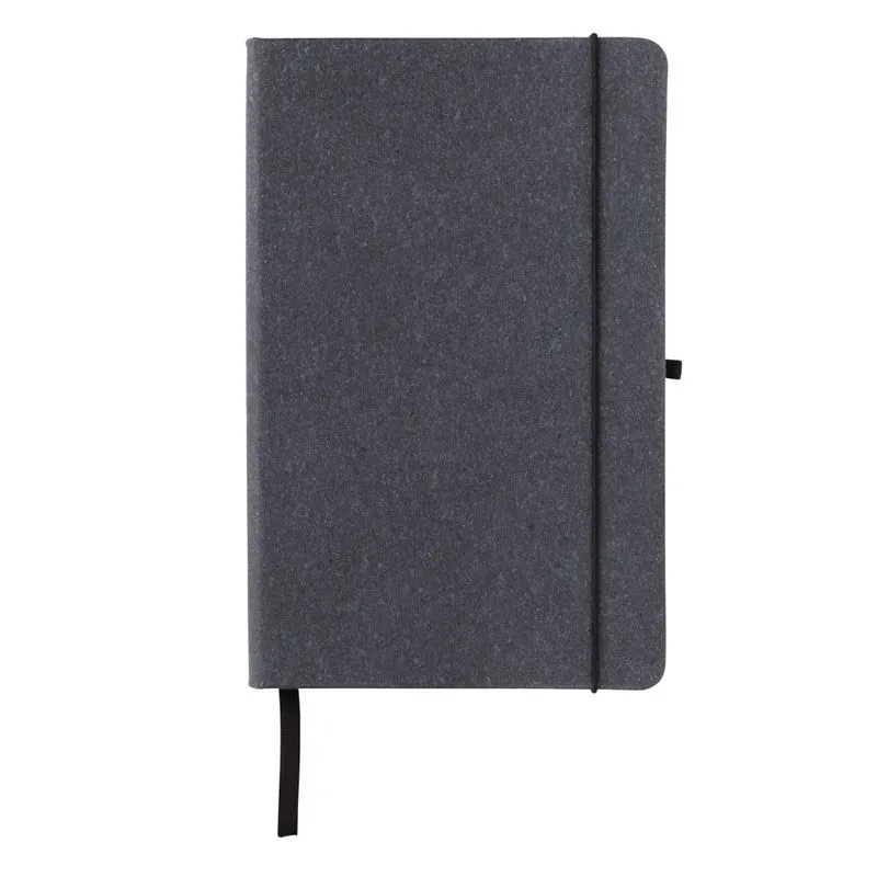Libreta A5 de cuero reciclado de tapa dura