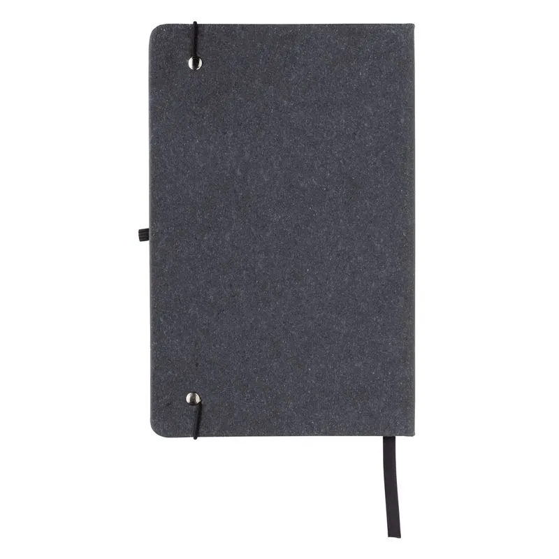 Libreta A5 de cuero reciclado de tapa dura