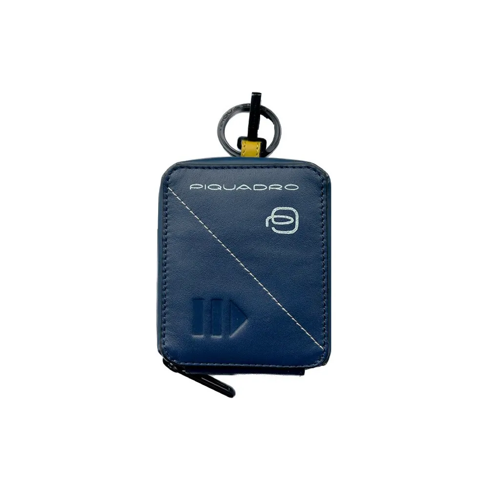 Llavero de Piel Piquadro PP4800W97R/BLU Color Marino