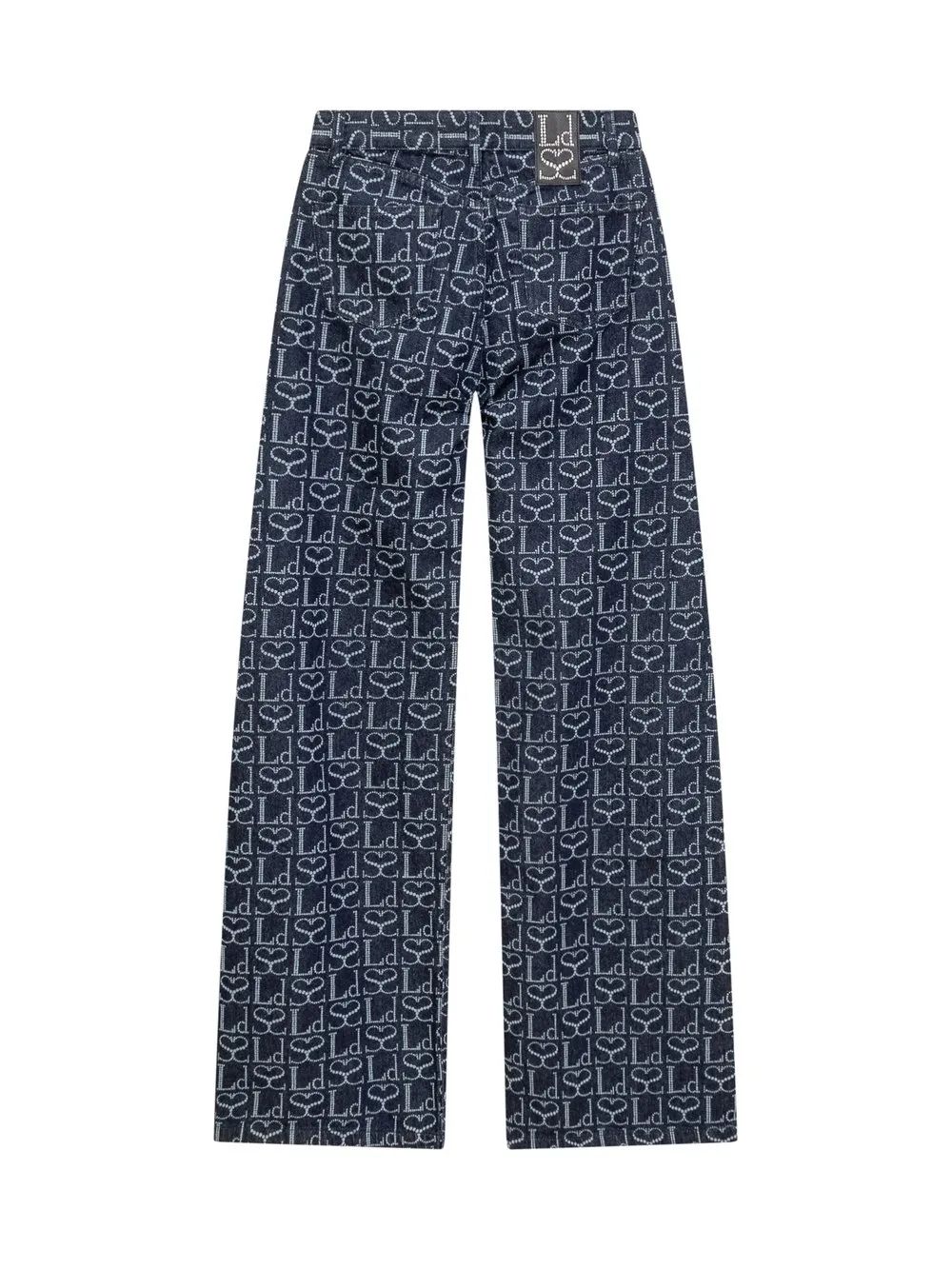 LUDOVIC DE SAINT SERNIN LaceUp Jeans