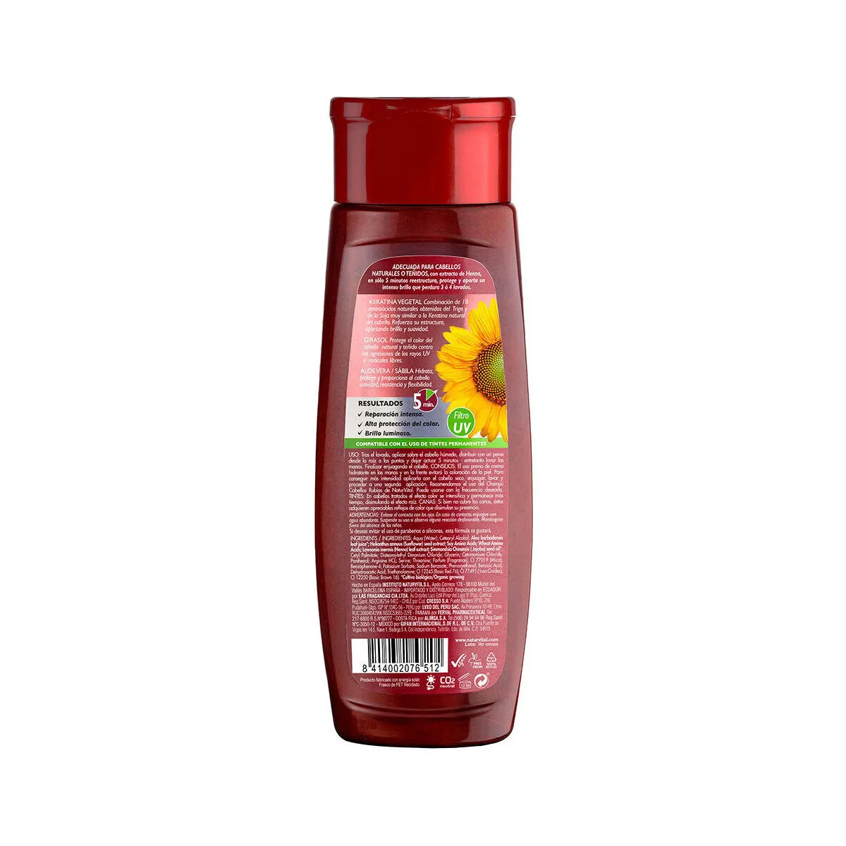 Mascarilla Coloursafe Caoba