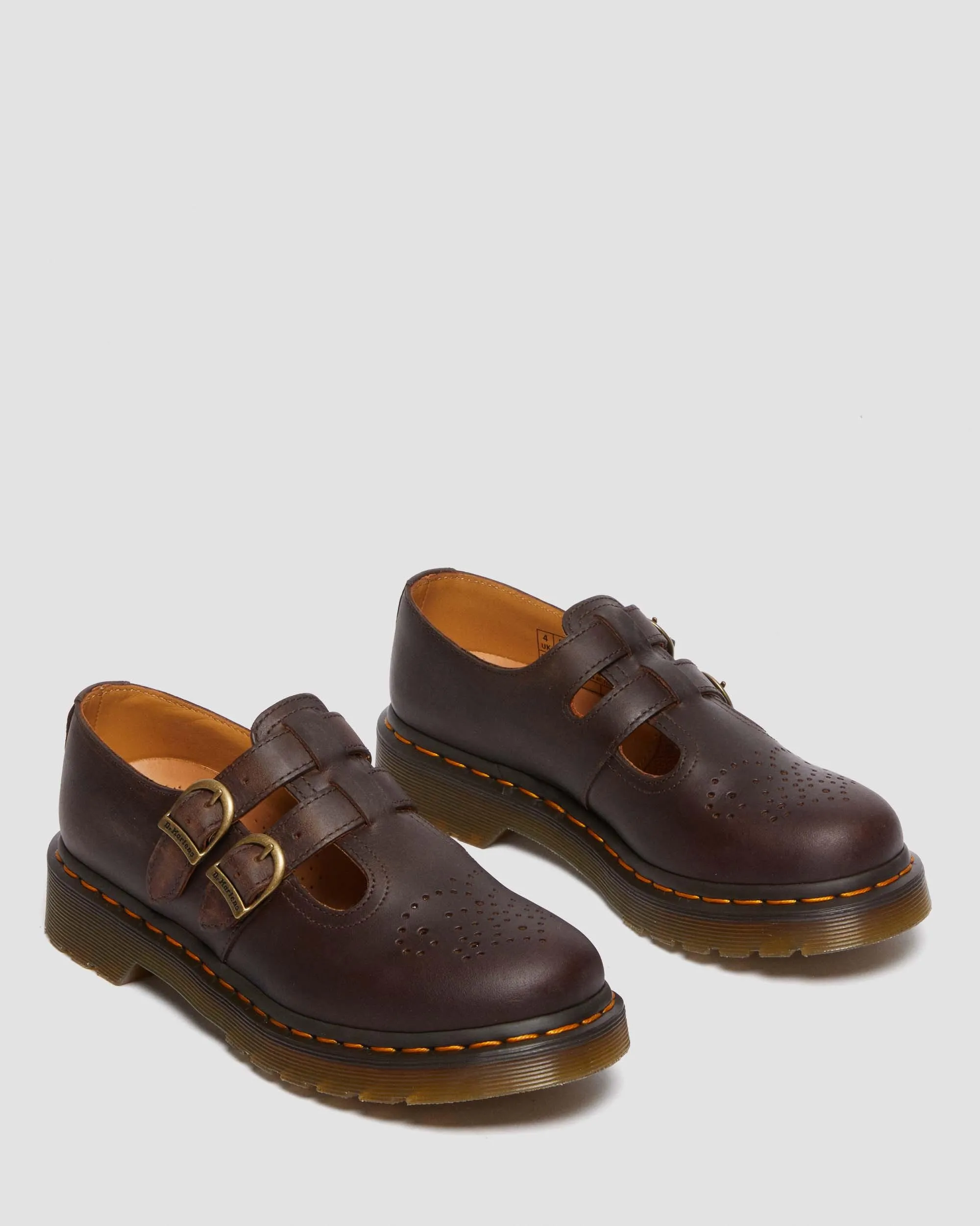 Merceditas 8056 de piel Crazy Horse