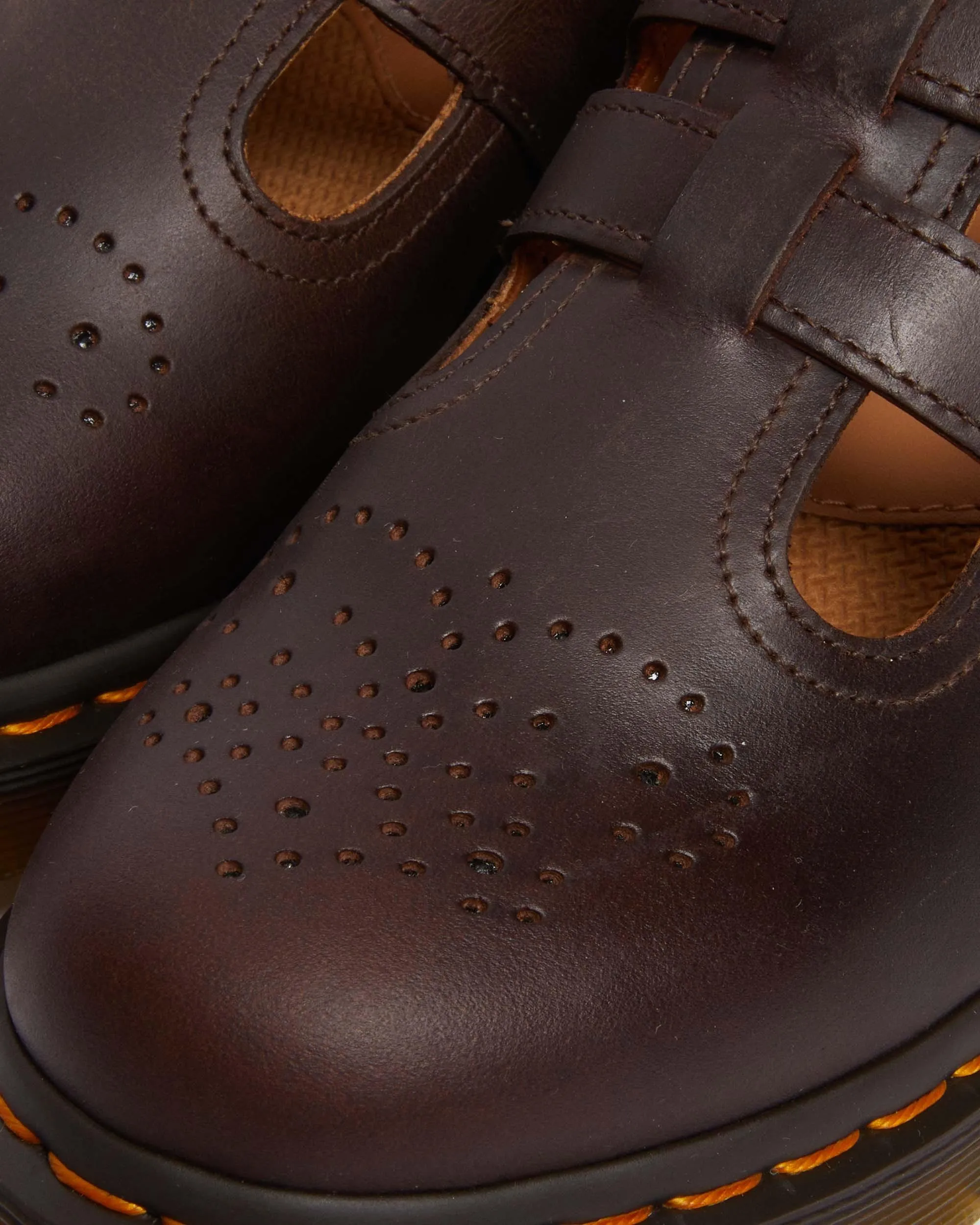 Merceditas 8056 de piel Crazy Horse