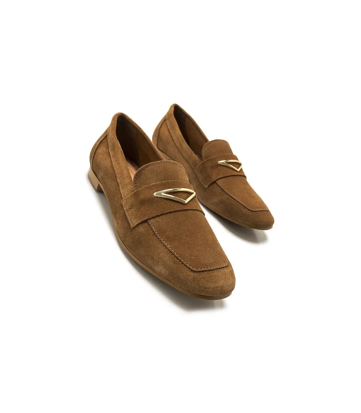Mocasín de serraje