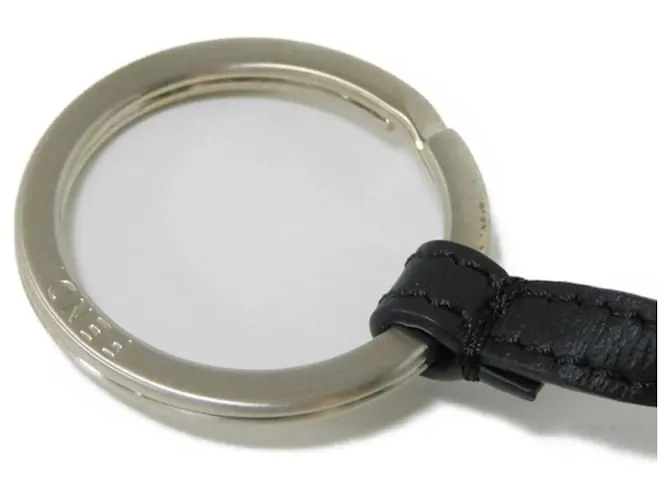 Monedero de cuero negro Fendi 