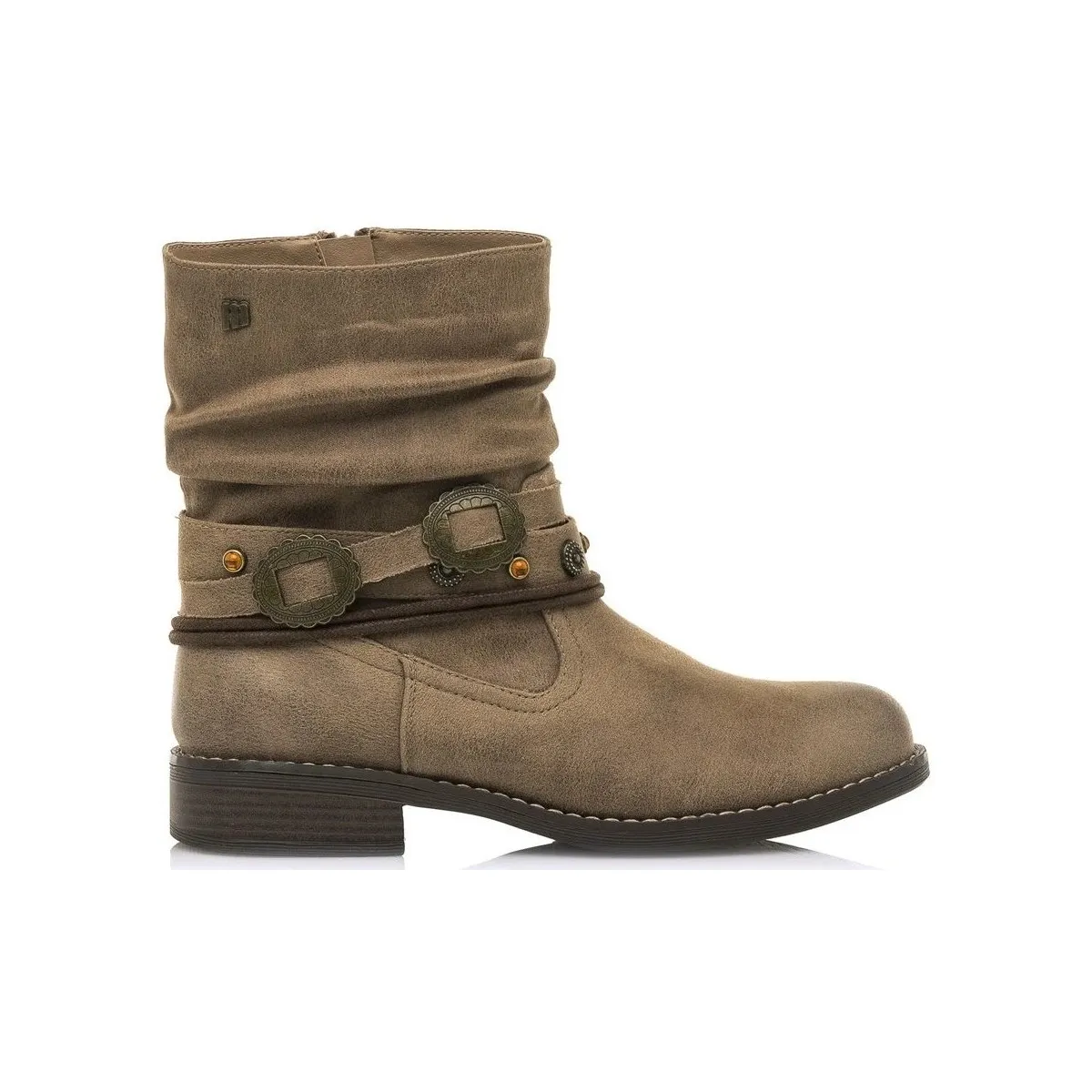 MUSTANG BOTIN DE MUJER JOVEN TAUPE