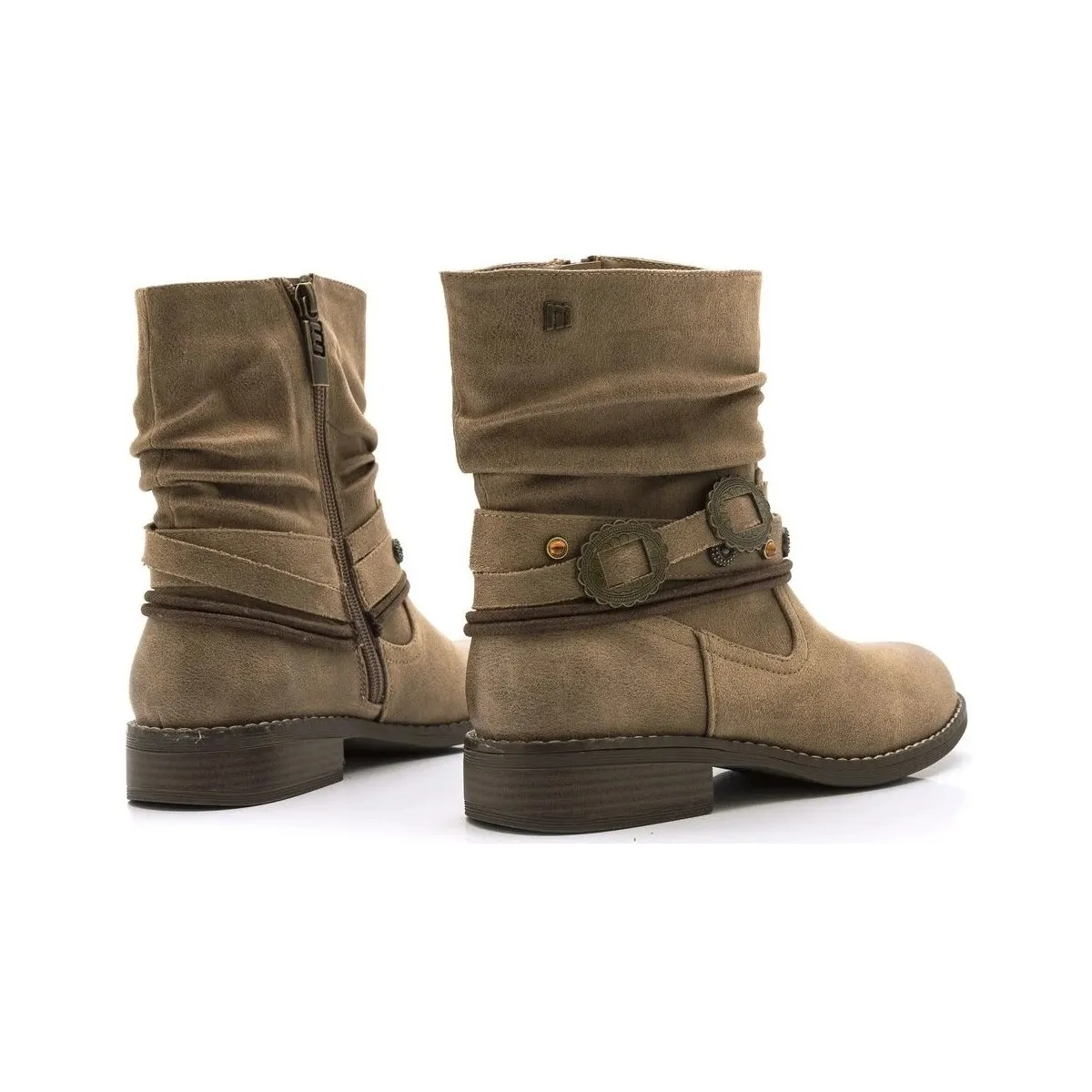 MUSTANG BOTIN DE MUJER JOVEN TAUPE
