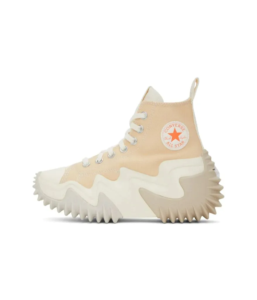 N373O Converse Run Star Motion High 'Light Twine' CONVERSE ZAPATILLA ALTA BEIGE RUN STAR MOTION