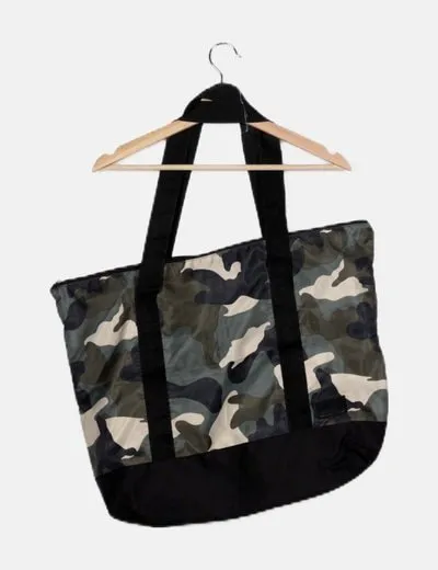 NoName Bolso estampado camuflaje