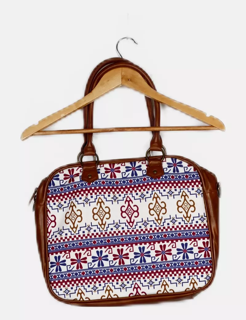 NoName Bolso multicolor estampado
