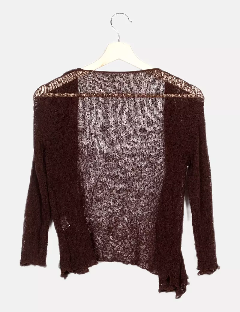 NoName Chaqueta calada marrón
