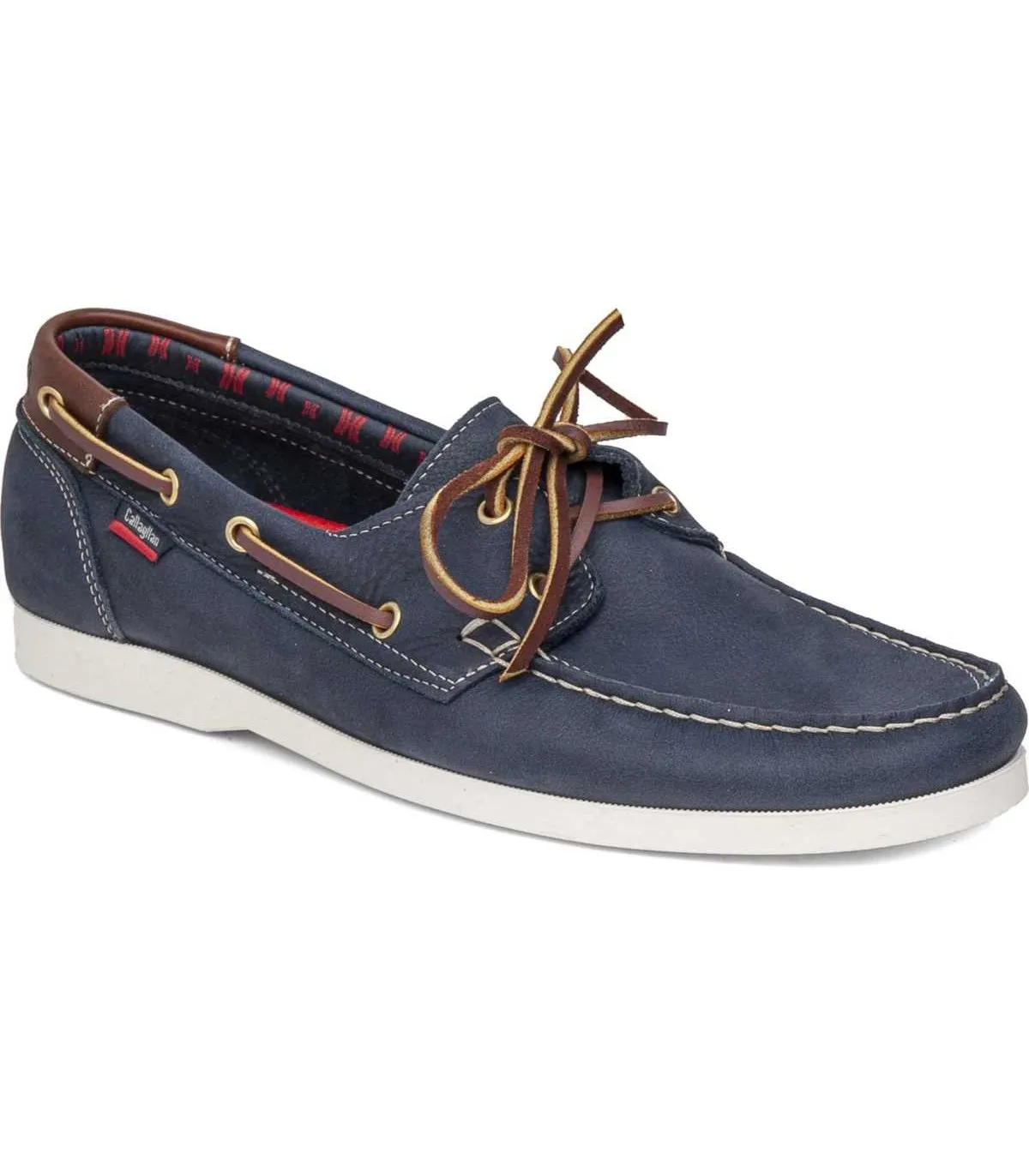 Náuticos para hombre en color azul