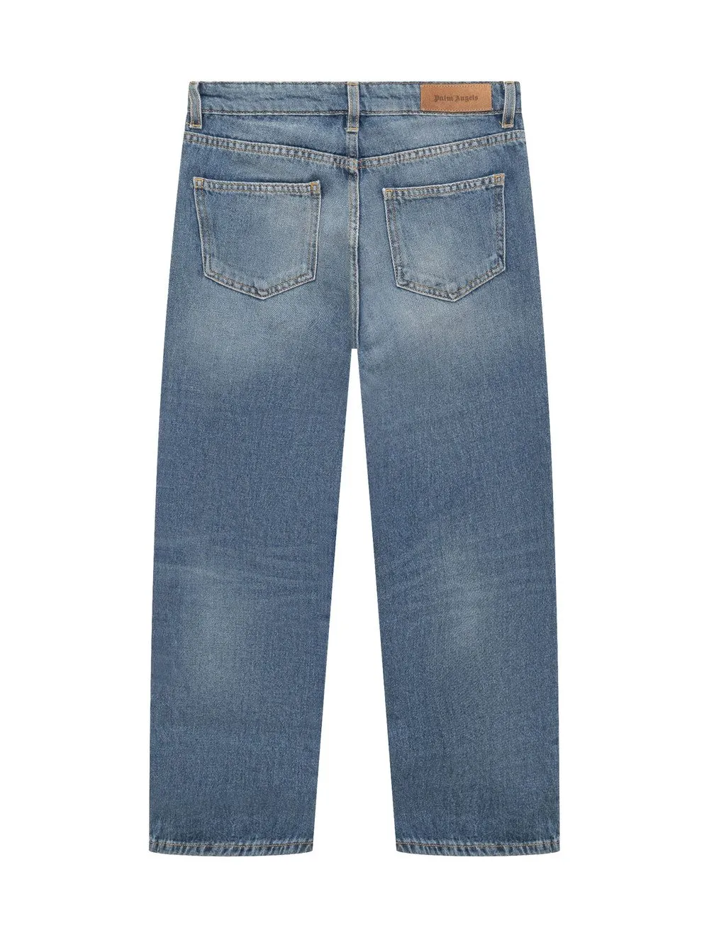 PALM ANGELS KIDS Flames Jeans