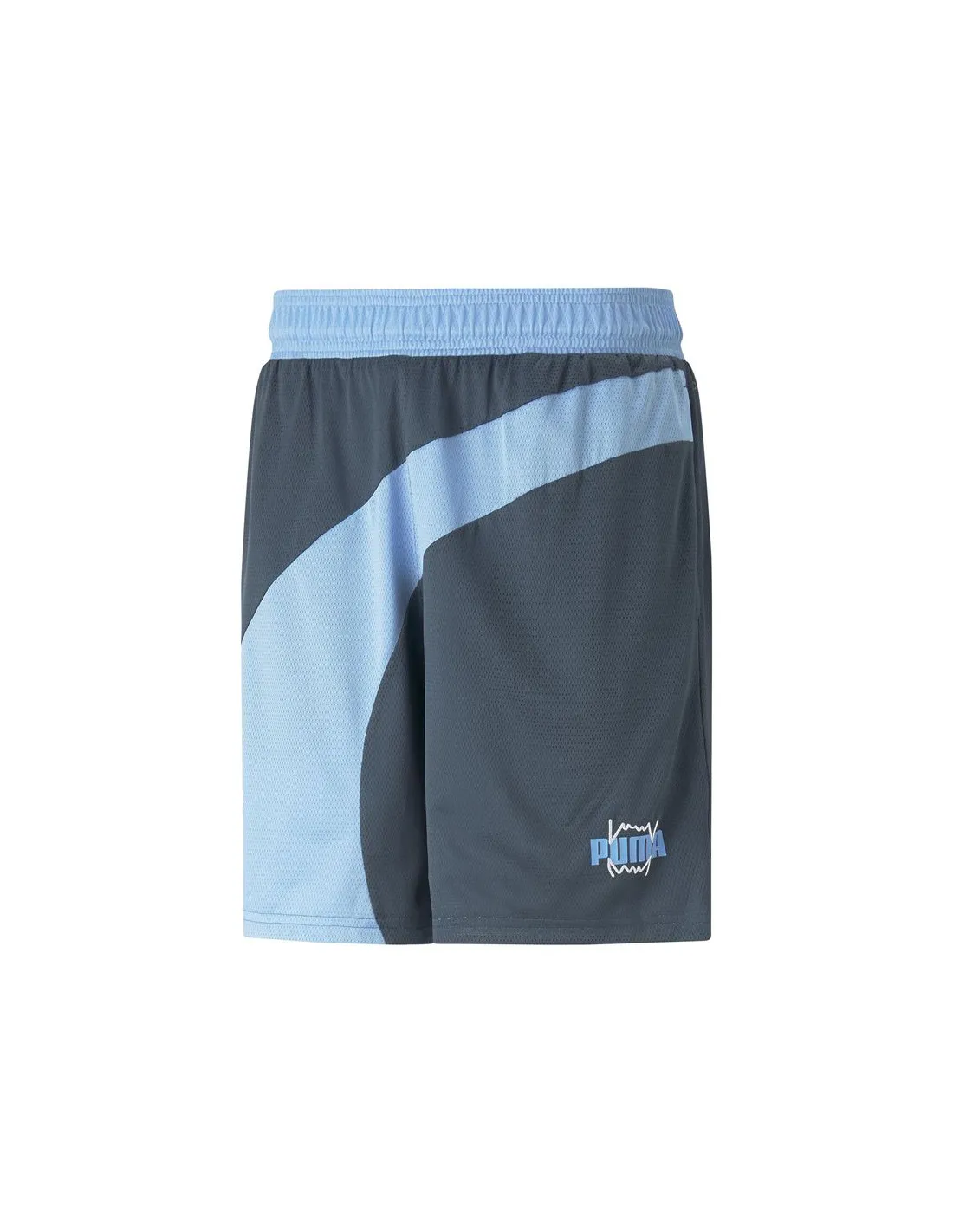 Pantalones de Baloncesto Puma Flare Hombre Dark