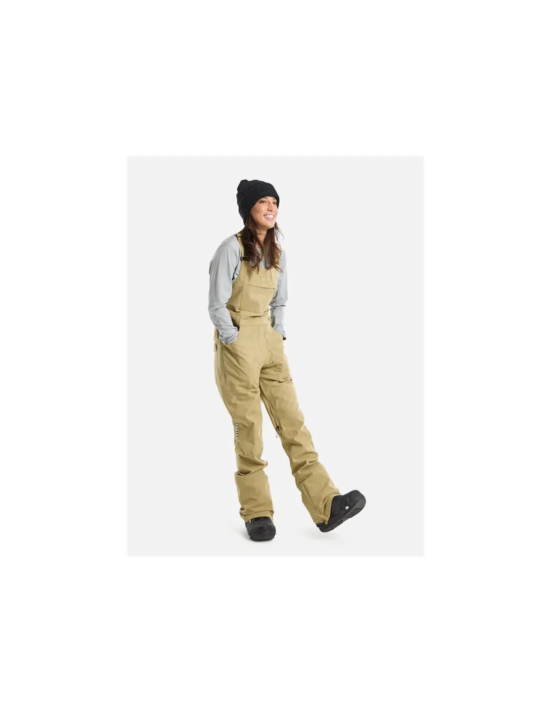 Pantalones de montaña Burton Avalon 2L beige Mujer