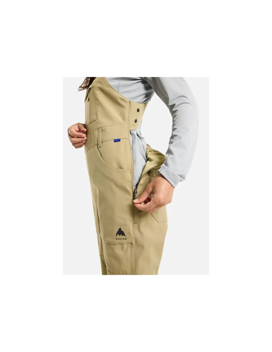 Pantalones de montaña Burton Avalon 2L beige Mujer