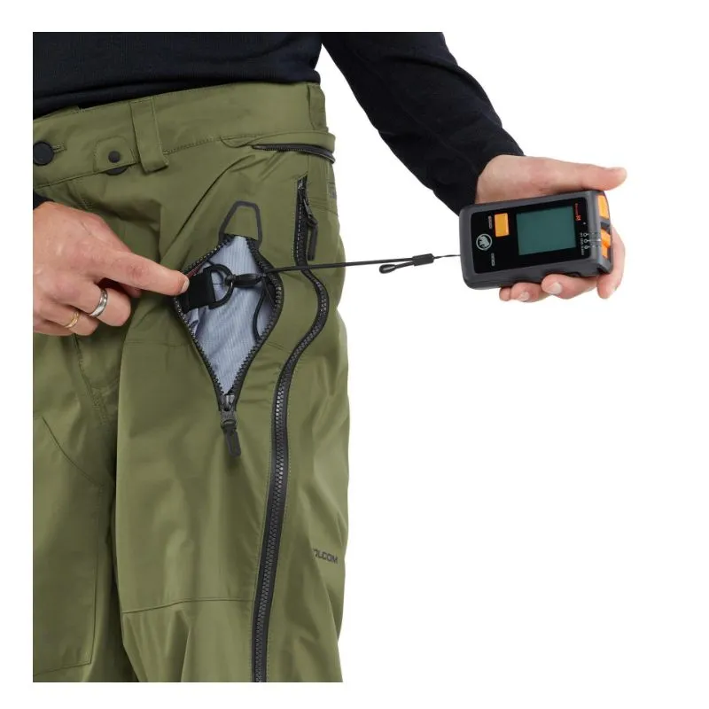 PANTALONES DE SNOWBOARD PARA HOMBRE VOLCOM GUIDE GORETEX PANT (MILITARY)