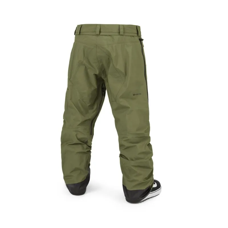 PANTALONES DE SNOWBOARD PARA HOMBRE VOLCOM GUIDE GORETEX PANT (MILITARY)