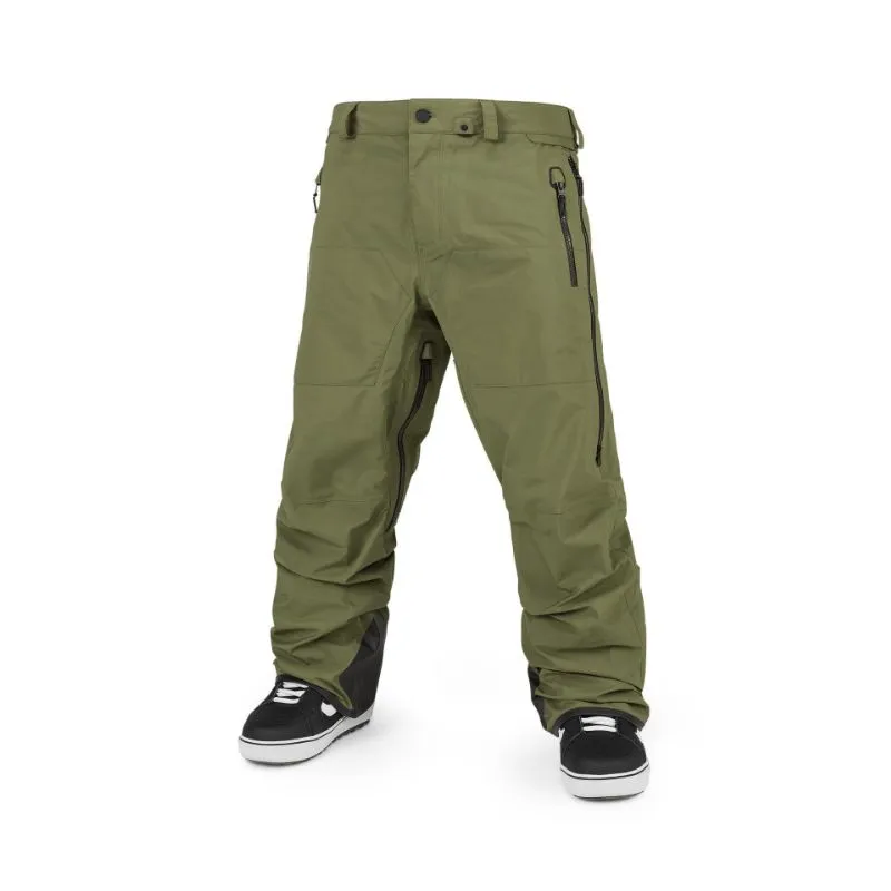 PANTALONES DE SNOWBOARD PARA HOMBRE VOLCOM GUIDE GORETEX PANT (MILITARY)