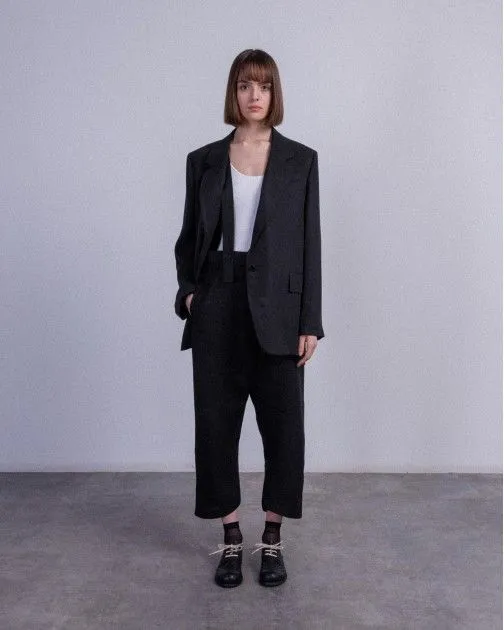 Pantalones Matilda Longhena AGHILLE Negro