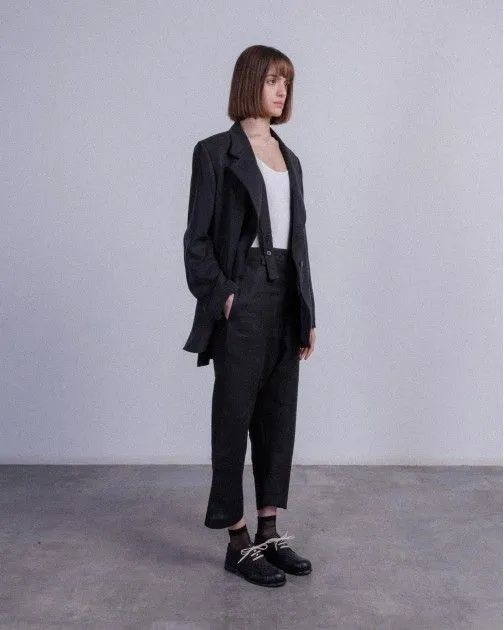 Pantalones Matilda Longhena AGHILLE Negro