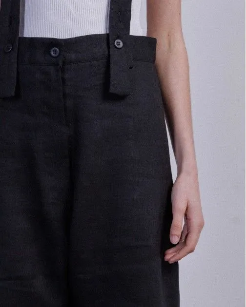 Pantalones Matilda Longhena AGHILLE Negro