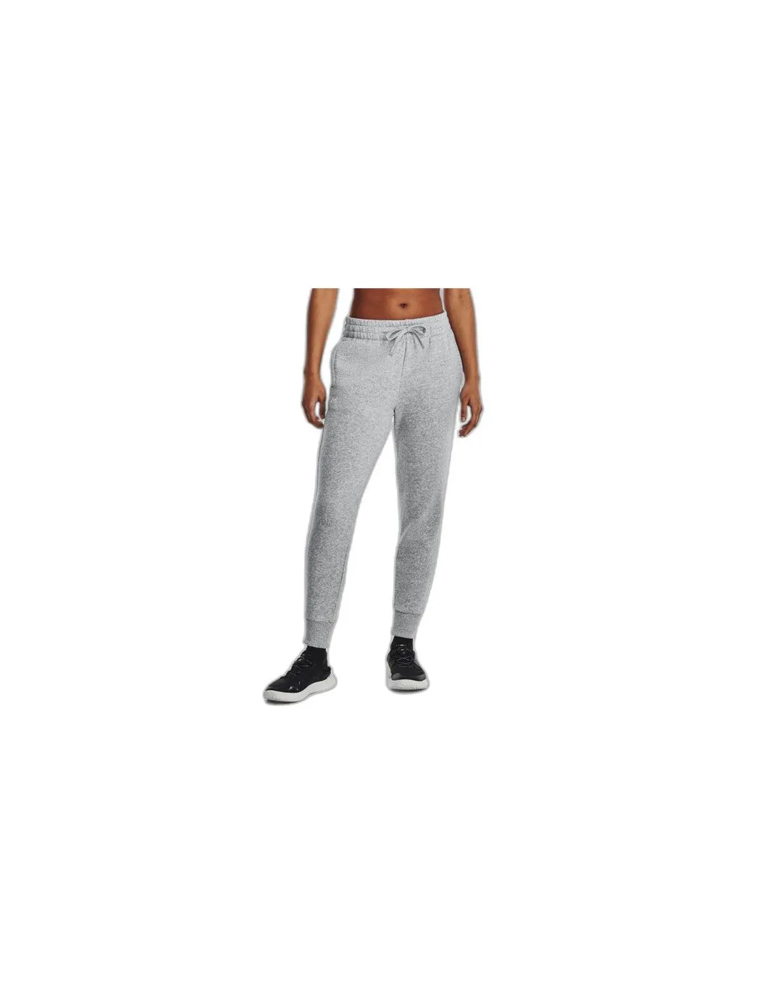 Pantalones Under Armour Rival Fleece Mujer Gris