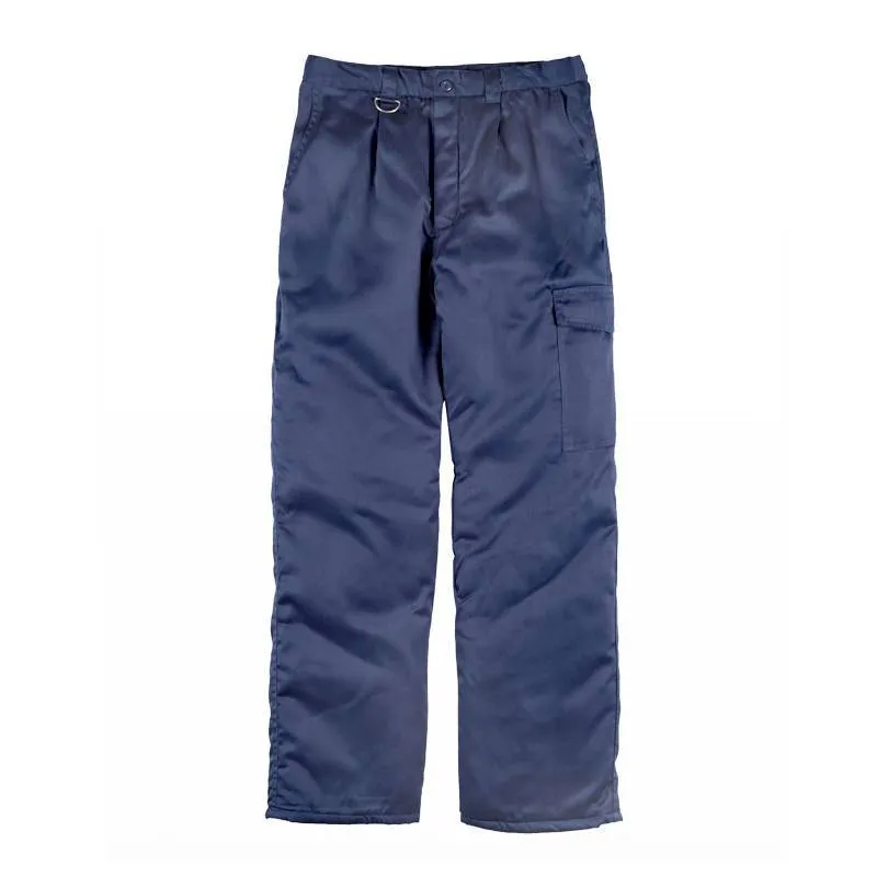 Pantalón acolchado con cintura elástica y un bolso en pernera
