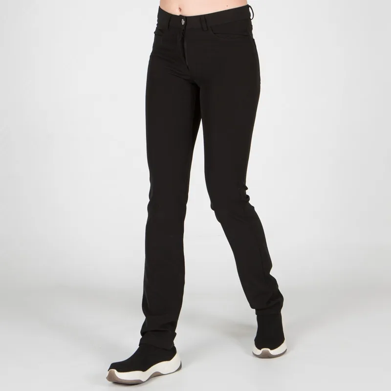 PANTALóN AJUSTADO MUJER NEGRO DE PLANA BIELáSTICA GARY'S  OUTLET