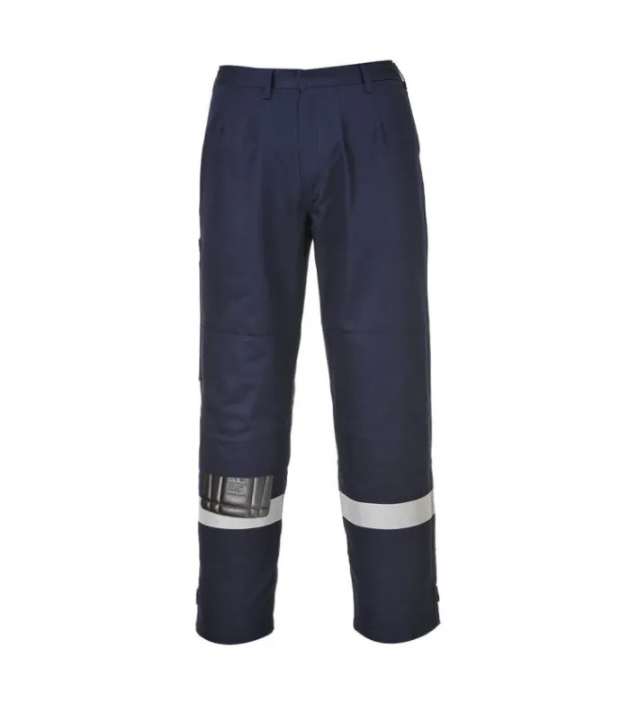 Pantalón Bizflame Pro con rodilleras y bragueta frontal Altos PORTWEST FR26