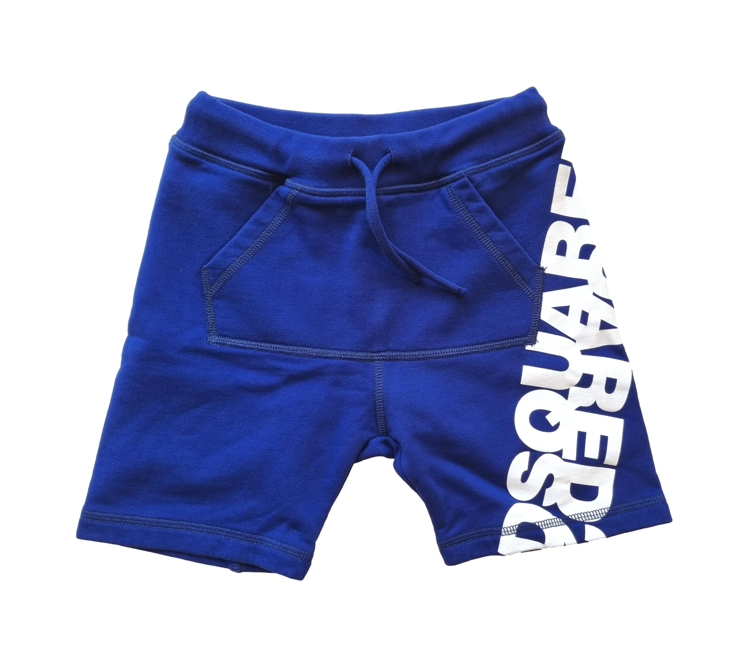 Pantalón corto niño DSQUARED DQ0432 azul de algodón 6 años